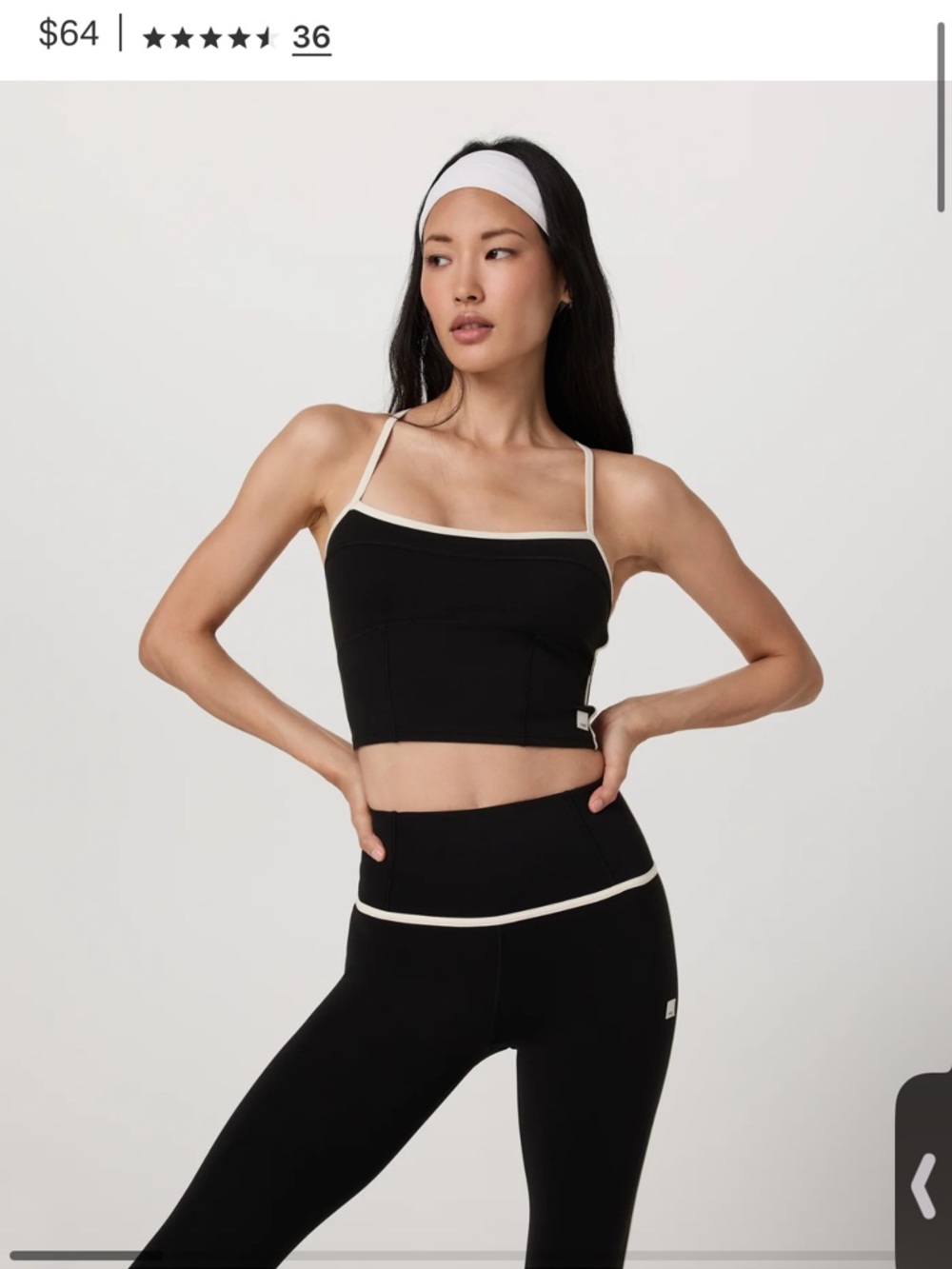 Vuori allthefeels corset tank